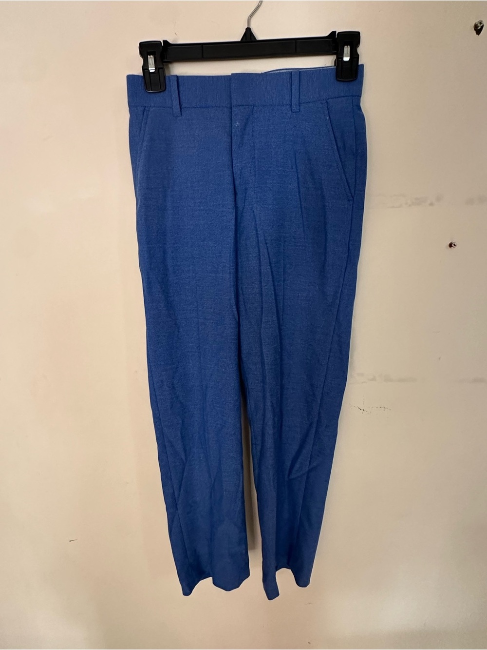 Classic youth boys Blue Dress Pants with jacket